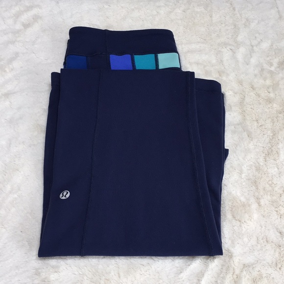 lululemon athletica Pants - Lululemon Wide Leg Color Block Pants